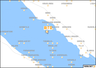 map of Bito