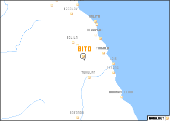 map of Bito