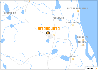 map of Bitragunta