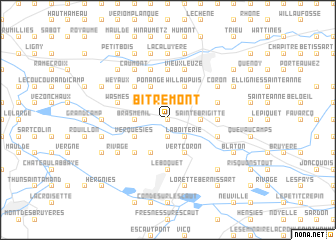 map of Bitremont