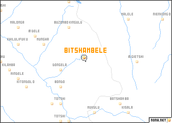 map of Bitshambele