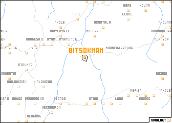 map of Bitsokmam