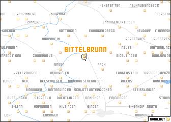 map of Bittelbrunn