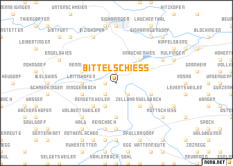 map of Bittelschieß