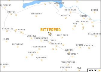 map of Bitter End