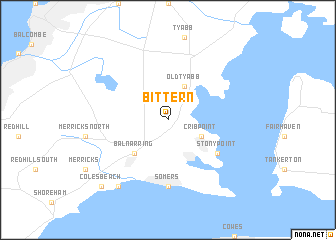 map of Bittern
