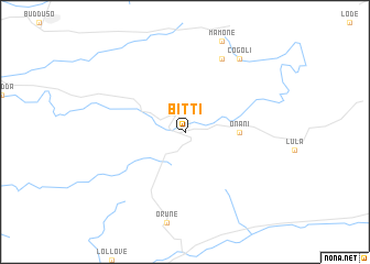 map of Bitti