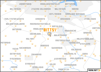 map of Bittsy