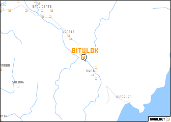 map of Bitulok