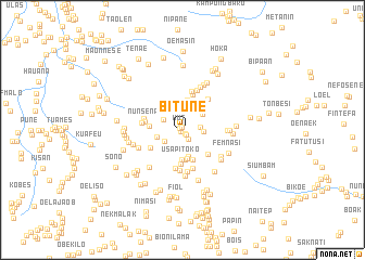 map of Bitune