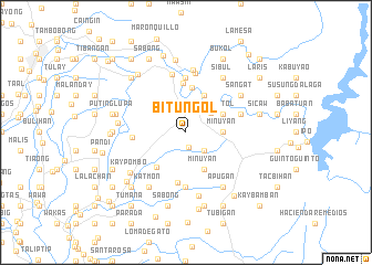 map of Bituñgol