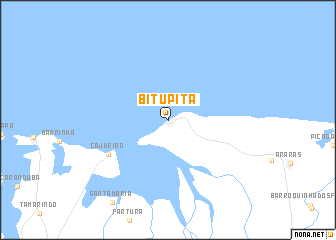 map of Bitupitá