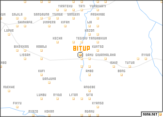 map of Bitup