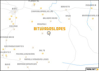 map of Bituva dos Lopes