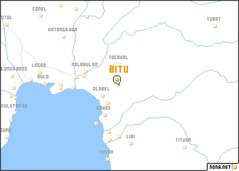 map of Bitu