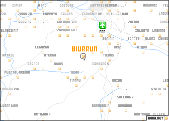 map of Biurrun