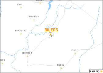 map of Bivens