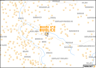 map of Bivolice