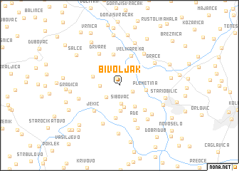 map of Bivoljak