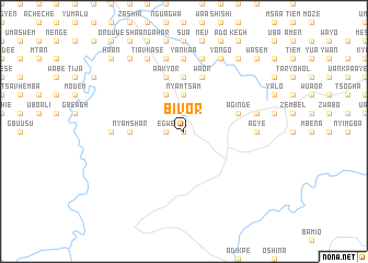 map of Bivor