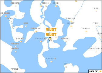 map of Biwat