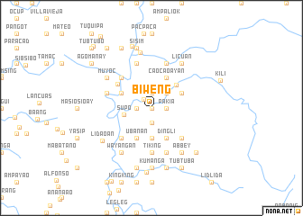 map of Biweng