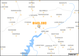 map of Biwolobo