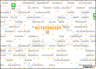 map of Bixterhausen