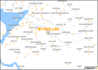 map of Biyāwillah