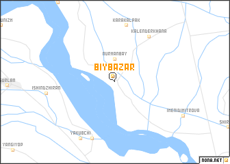 map of Biybazar