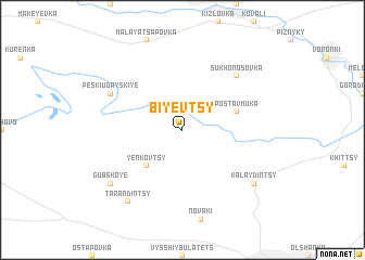 map of Biyevtsy