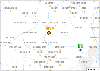 map of Biye