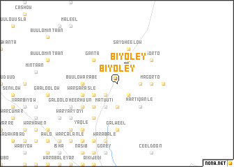 map of Biyoley