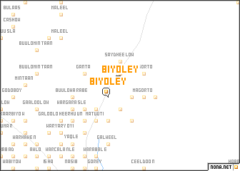 map of Biyoley