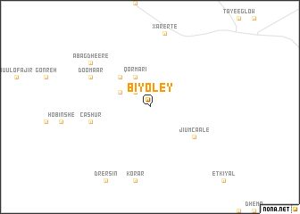 map of Biyoley