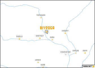 map of Biyroga