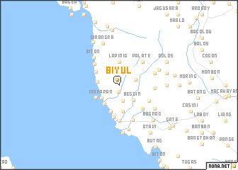 map of Biyul