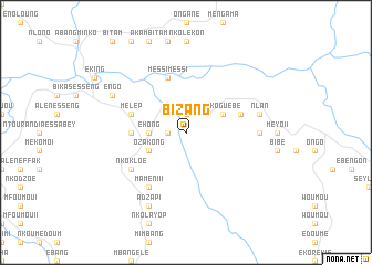 map of Bizang