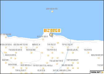 map of Bizarga