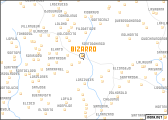 map of Bizarro