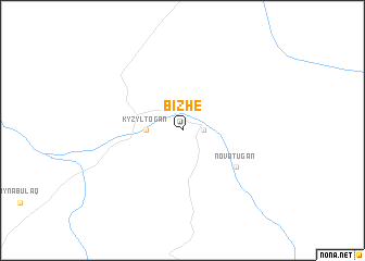 map of Bizhe