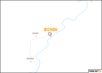 map of Bizhou