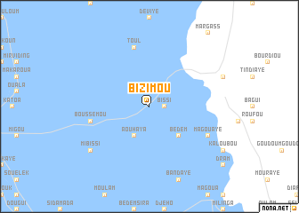 map of Bizimou