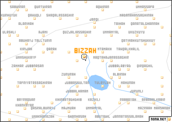 map of Bizzah