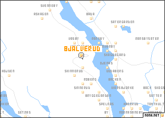 map of Bjälverud
