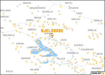 map of Bjelobabe