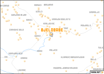 map of Bjelobabe