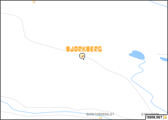 map of Björkberg