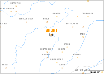 map of B\