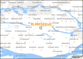 map of Blaaksedijk